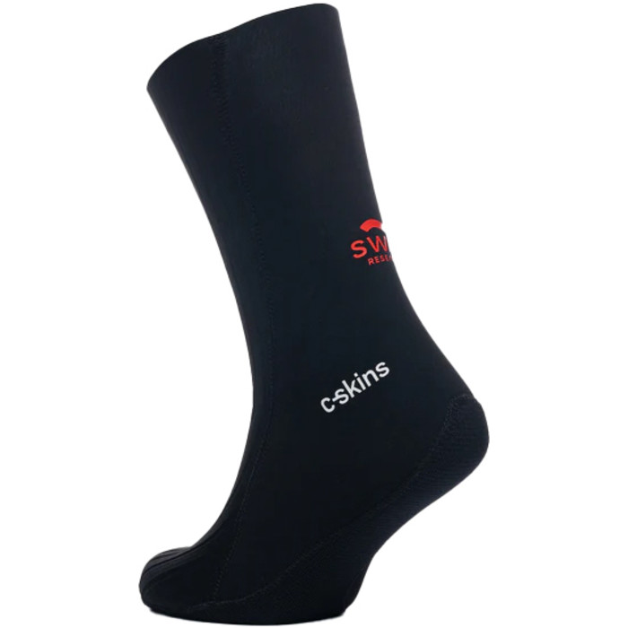 2023 Swim Research Freedom 3mm Split Toe Swim Socks C-SOXSR3 - Black